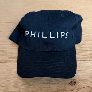 Phillips Black Baseball Cap